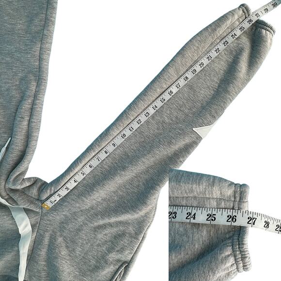 No Boundaries Graphic Jogger Lounge Pants Juniors S/CH (3-5) Gray White Stars - Picture 13 of 14